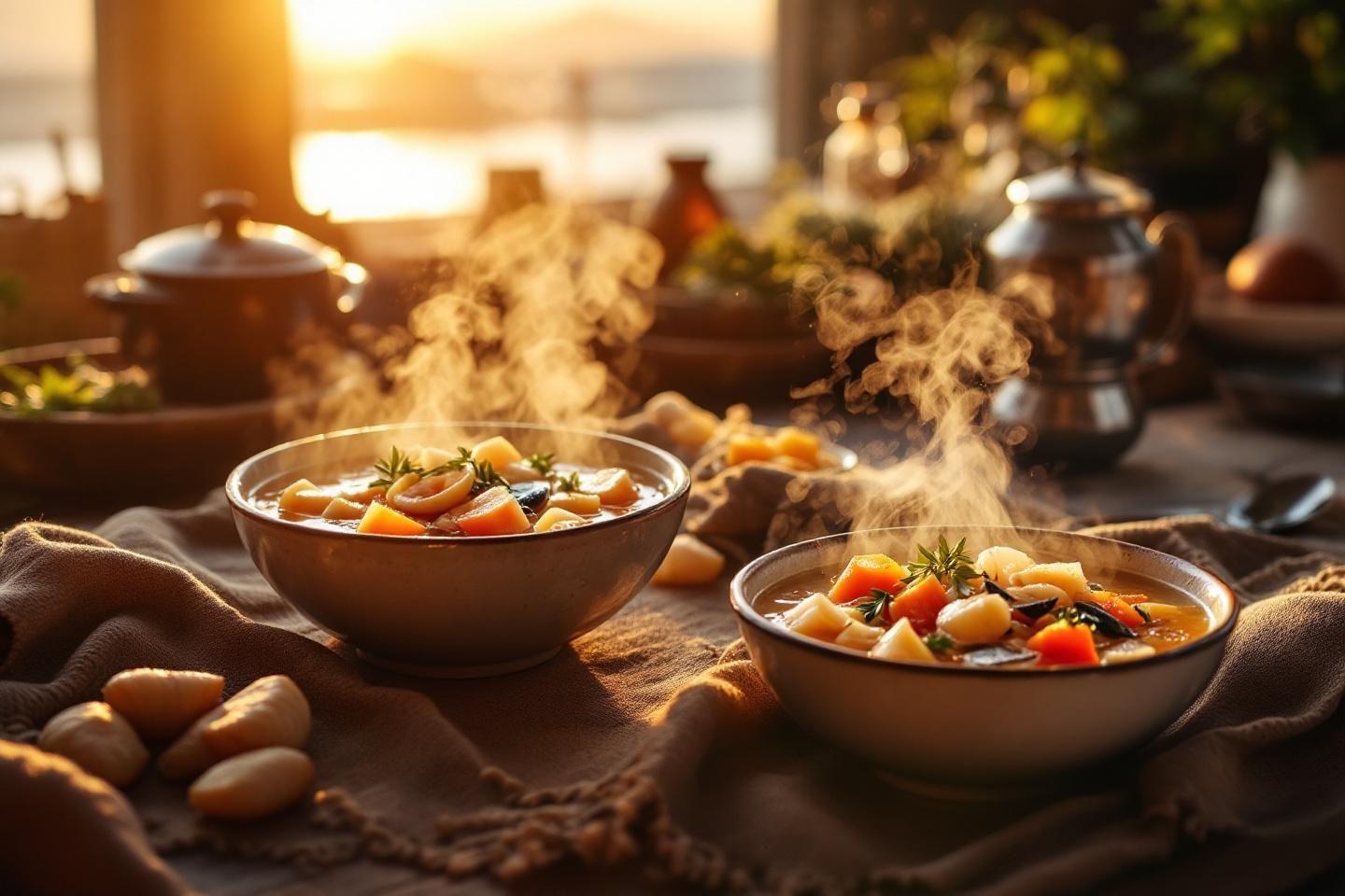 Bouillabaisse vs soupe de poisson de roche : guide complet 2025