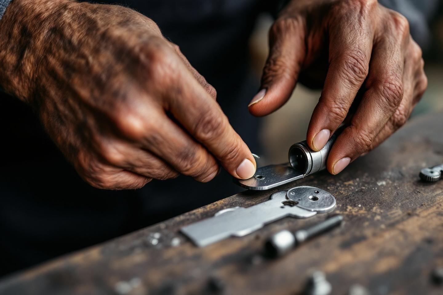 Comment ouvrir une porte d'entrée 3 points bloquée ?