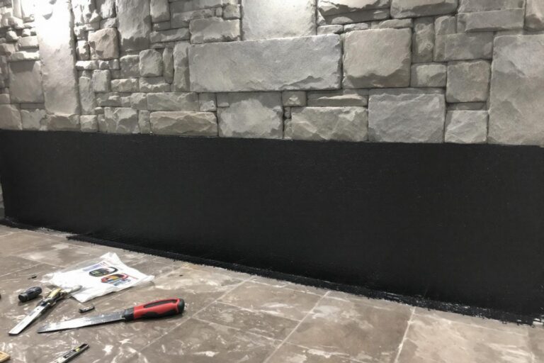 Cuvelage de cave : traitement de l'humidité des murs enterrés