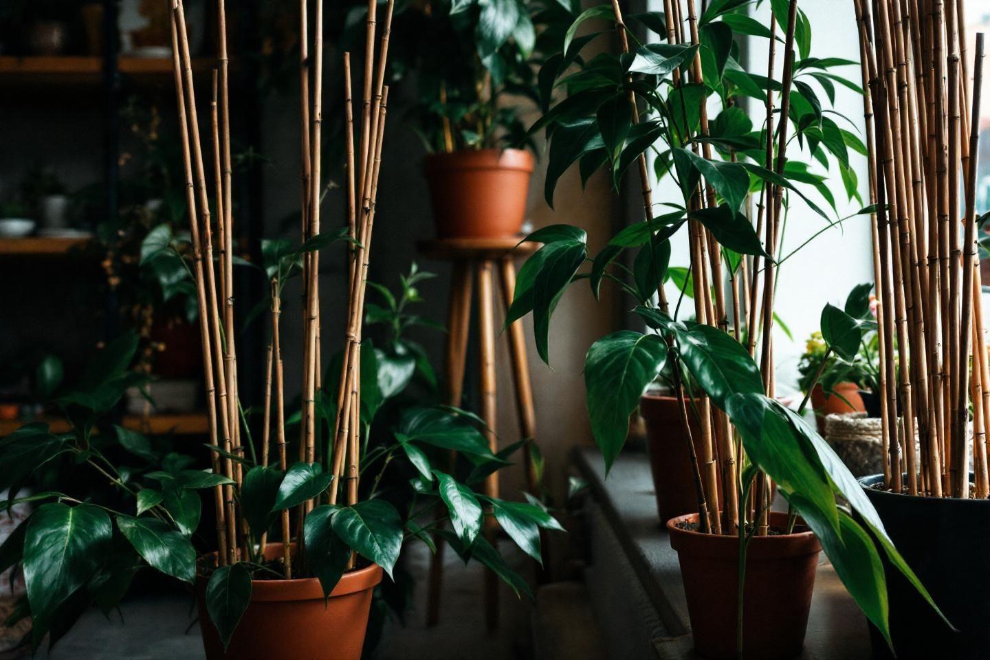 Comment tuteurer vos plantes d'intérieur avec élégance